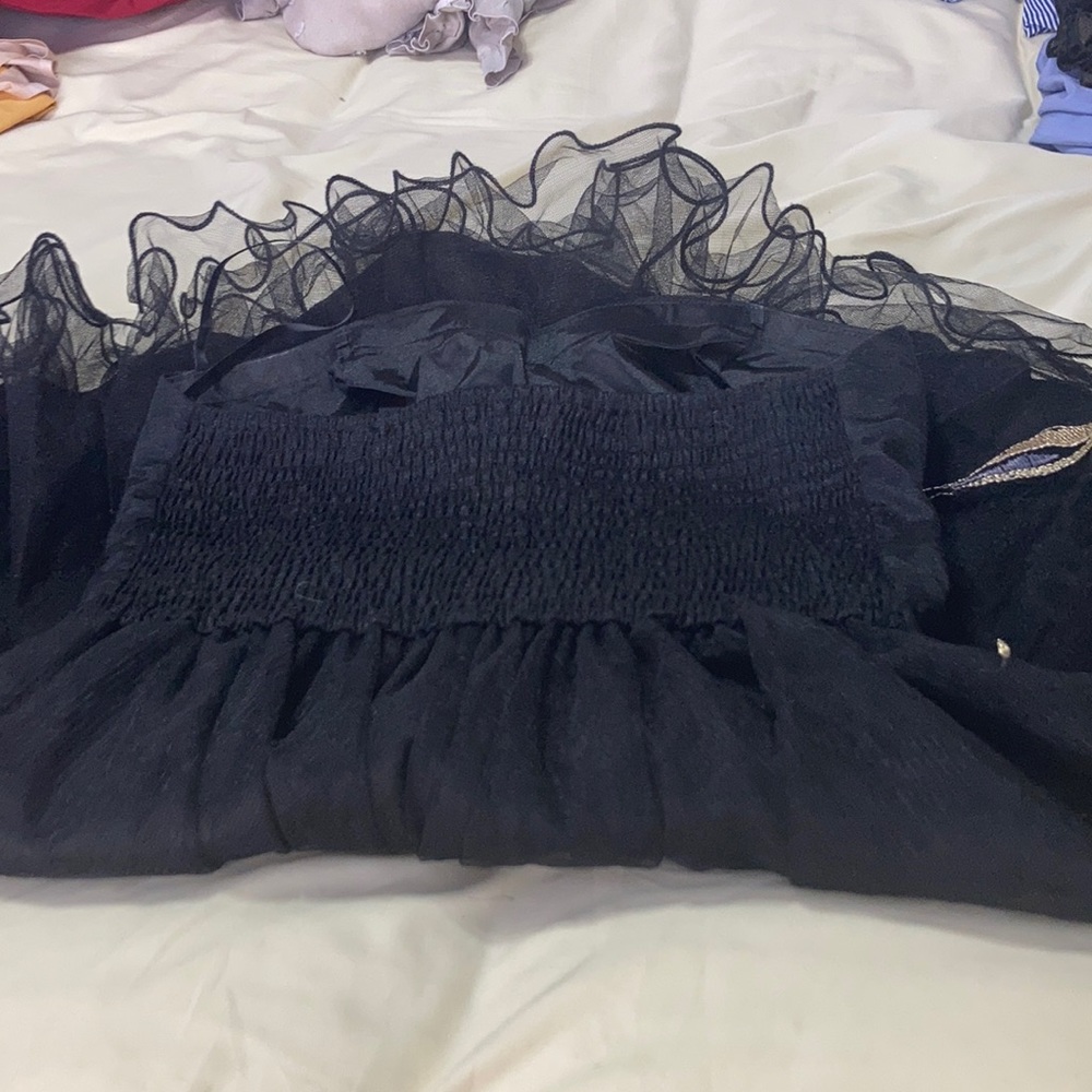 Black tulle dress - Picture 5 of 7